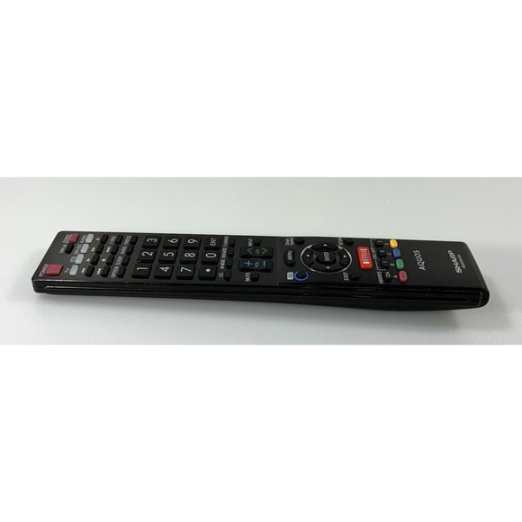 Sharp Aquos Smart TV Replacement Black Remote Control #GB005WJSA Tested - Picture 7 of 8